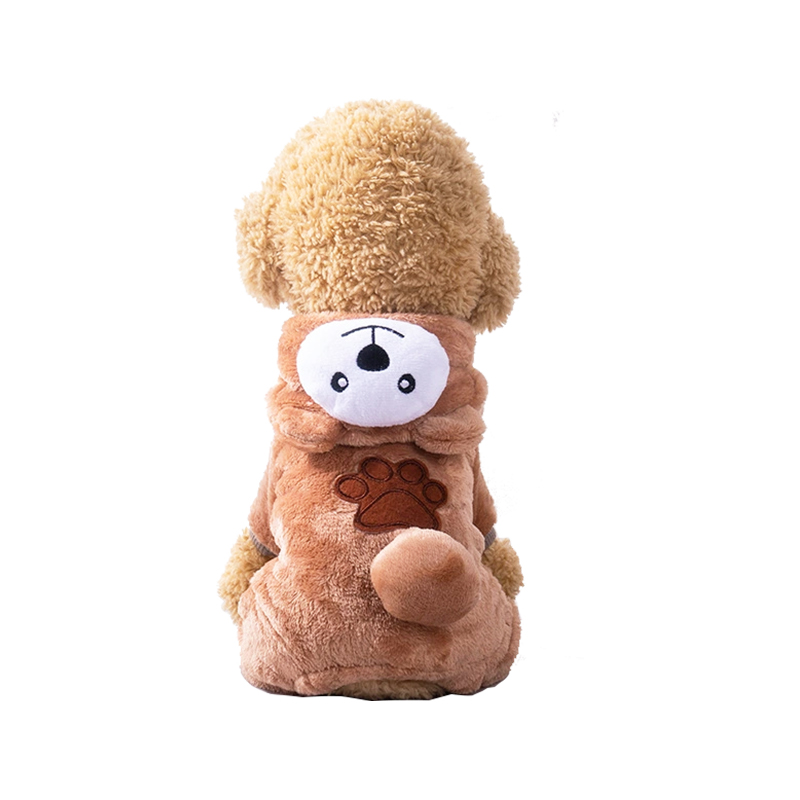 Winter warm dog clothes 