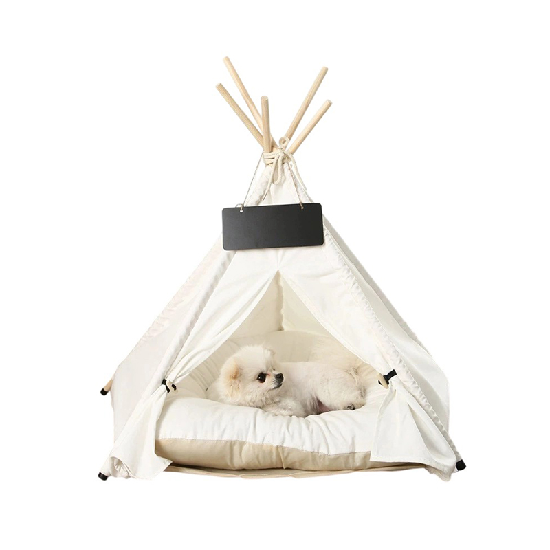 Indoor and outdoor portable pet tent house 