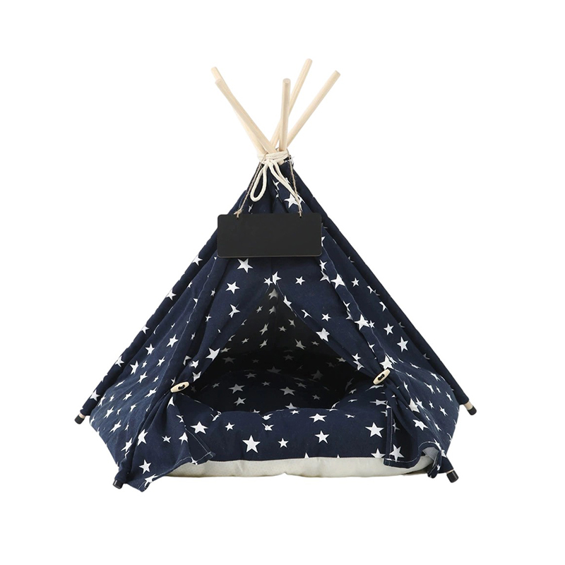 Indoor and outdoor portable pet tent house 