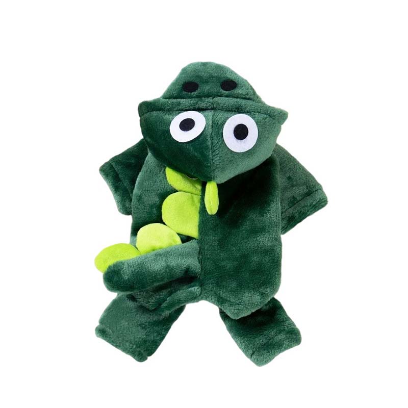 Winter comfortable warm dinosaur pet dog cloth