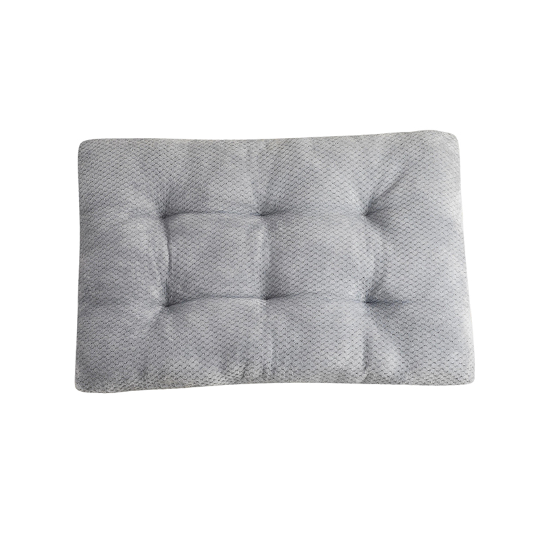 Padded warm plush pet bed 