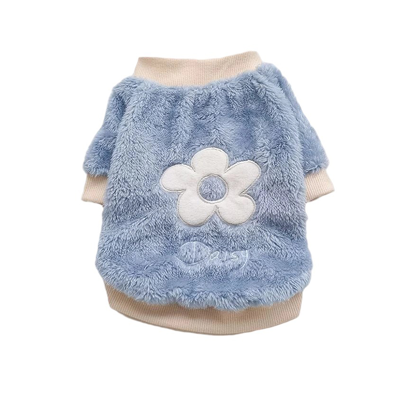 Plush dog cat pet vest 