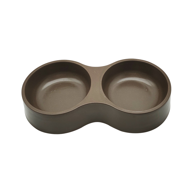 Dual Bowl Pet Feeder - Food & Water Feeder