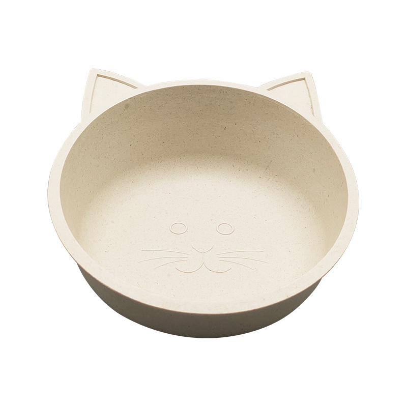 cat shape feeder bowl