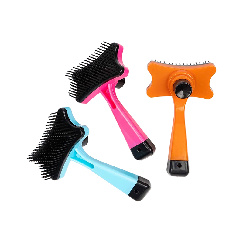 Pet hair grooming comb