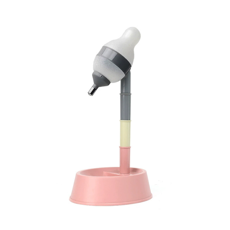 Adjustable height dog cat water drinking device