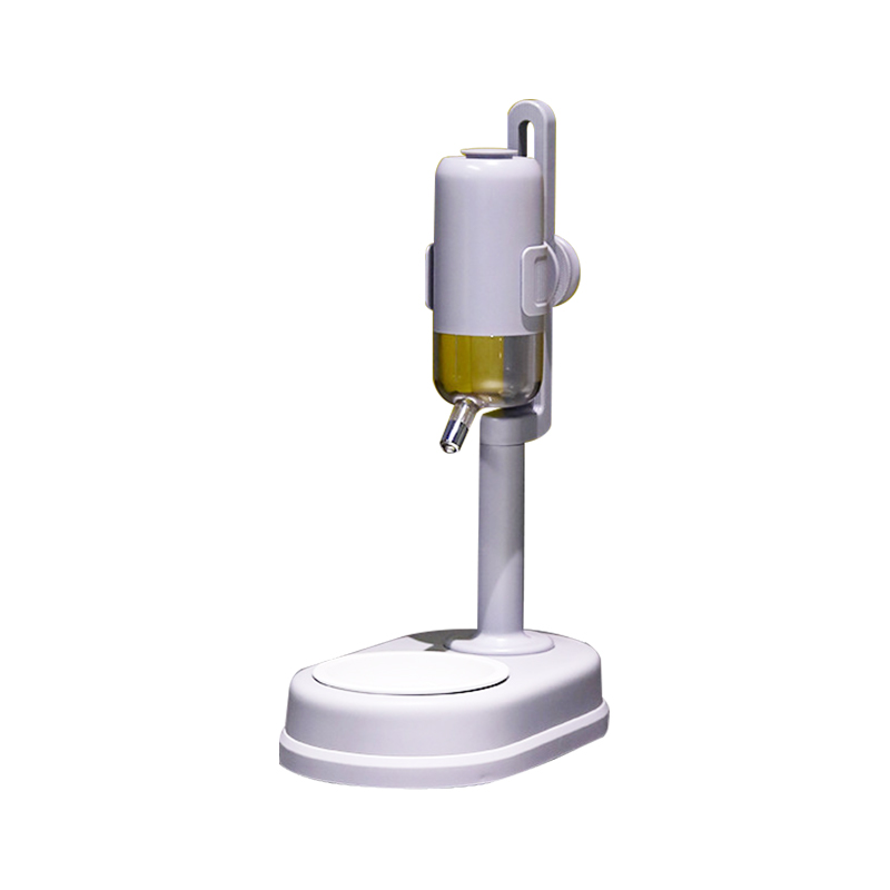 Pet dog cat automatic stand water dispenser with bowl
