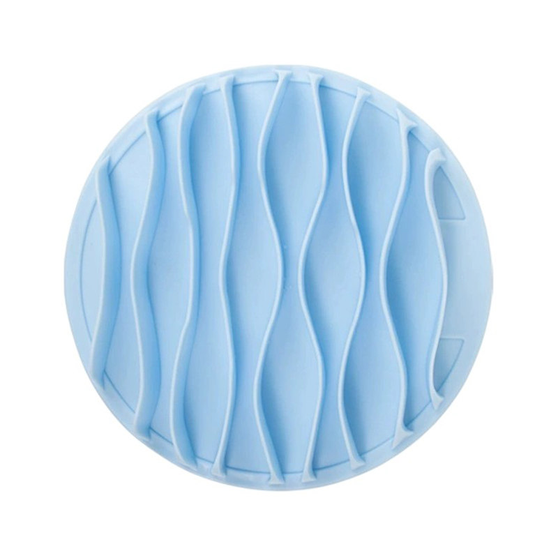 Anti-choking waves slow feeding bowl