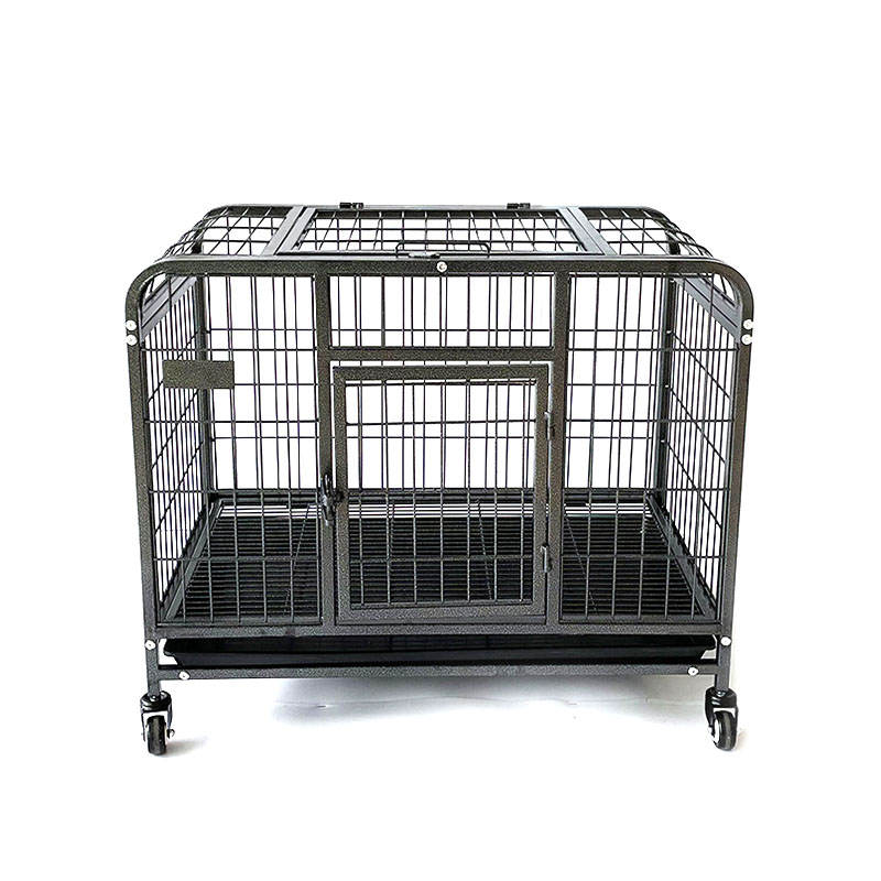 Square tube dog cage
