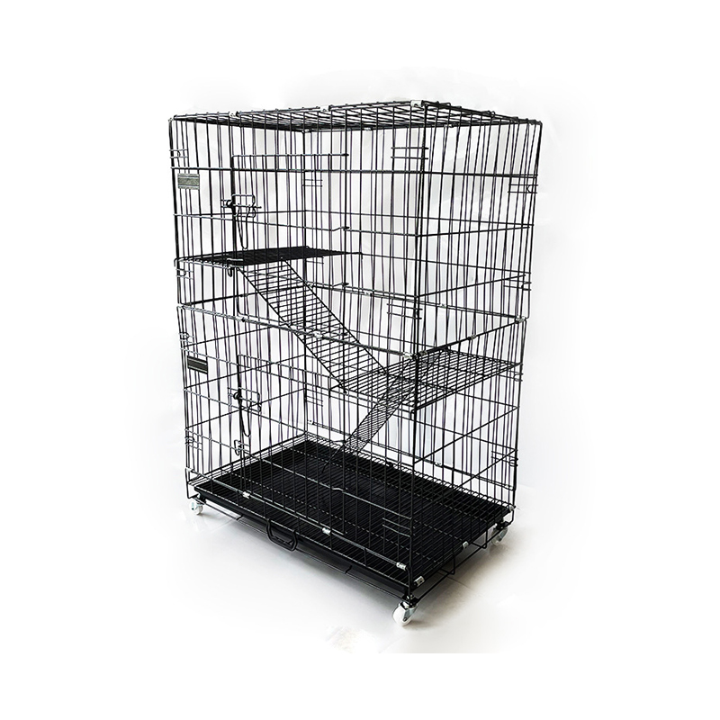 Steel wire cat cage