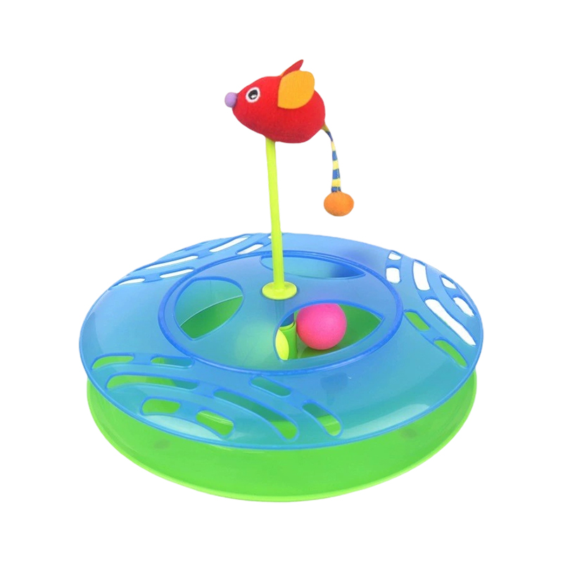 Interactive turntable  cat toy