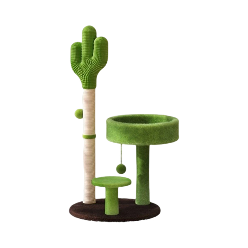 Indoor cat freestyle climbing tree house
